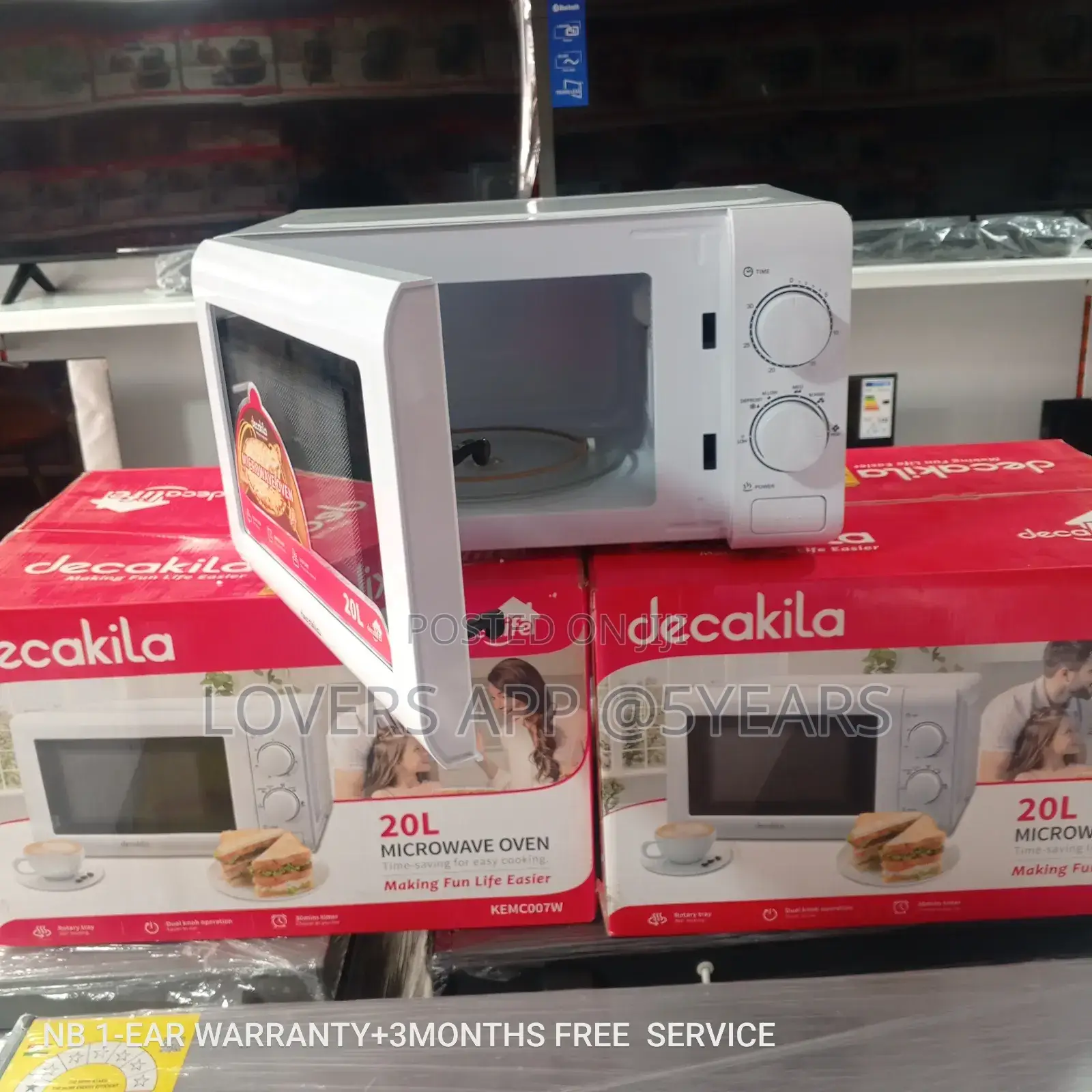 Towering Decakila 20l Decakila Microwave