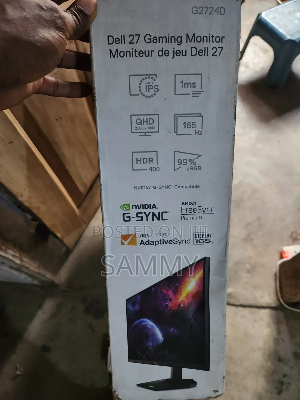 180hz Gsync Freesync HDR Dell Gaming Monitor
