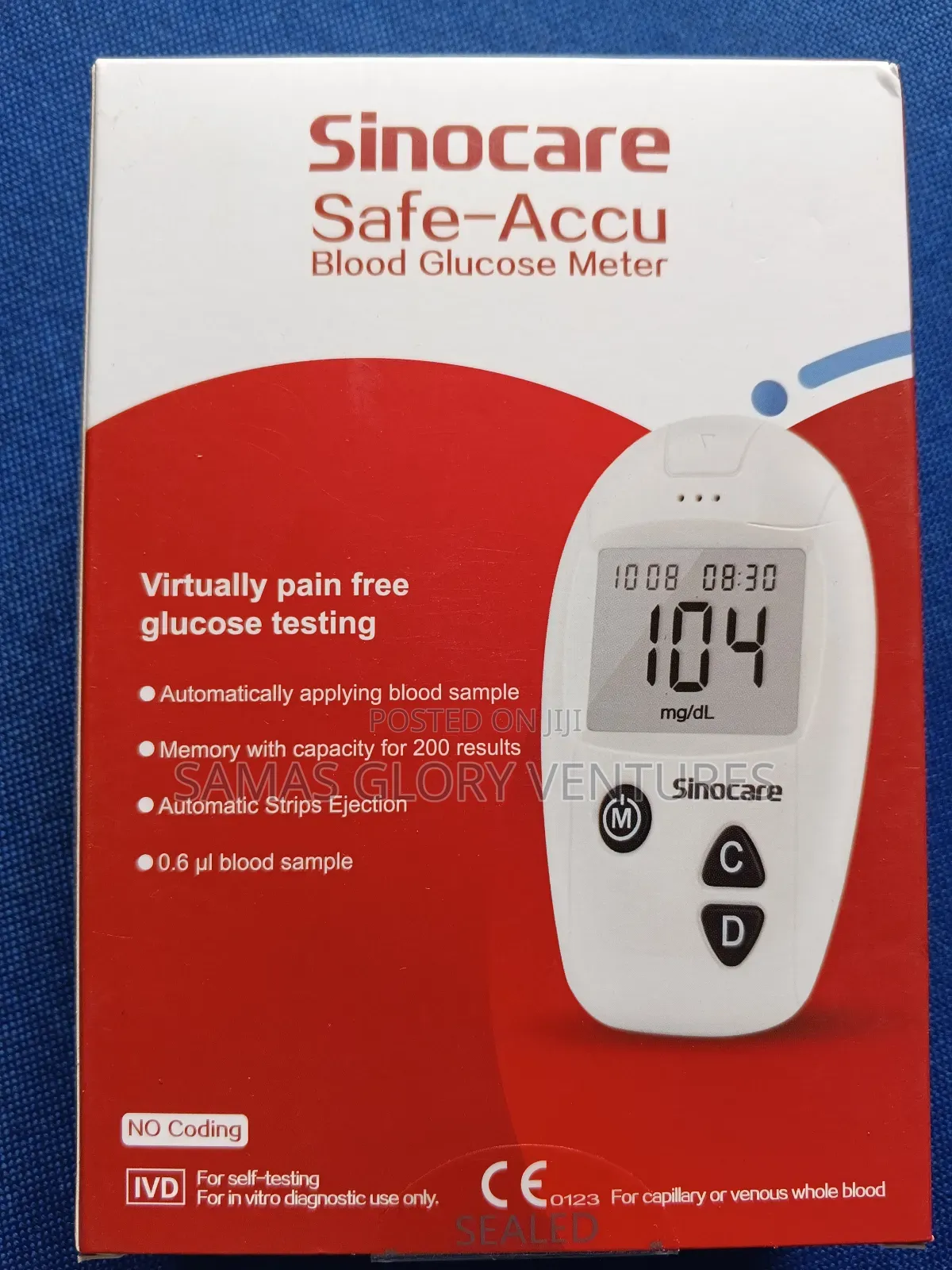Sino Care Blood Glucose Monitor