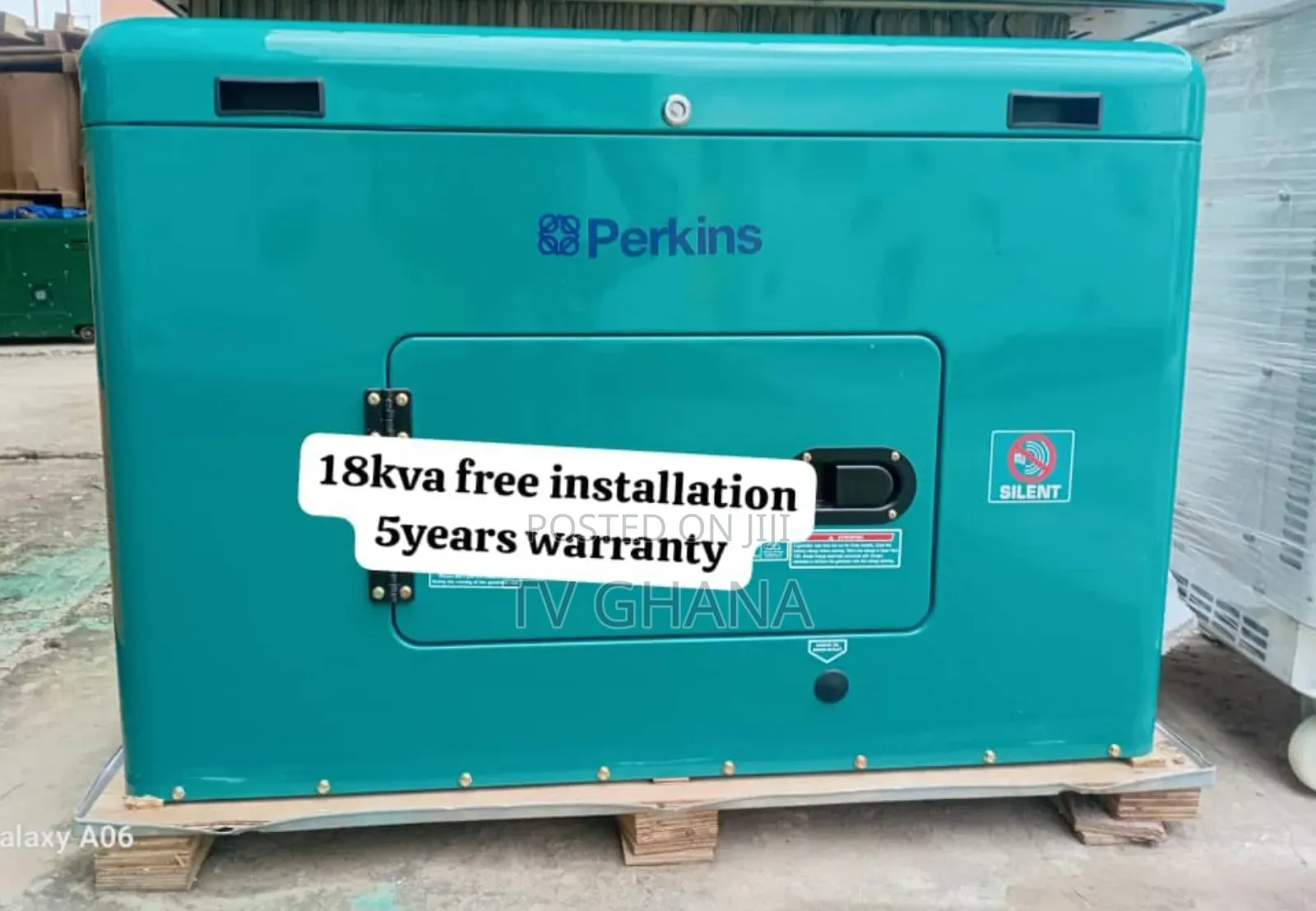 Confort That Come With Light Perkins 18kva Diesel Generator