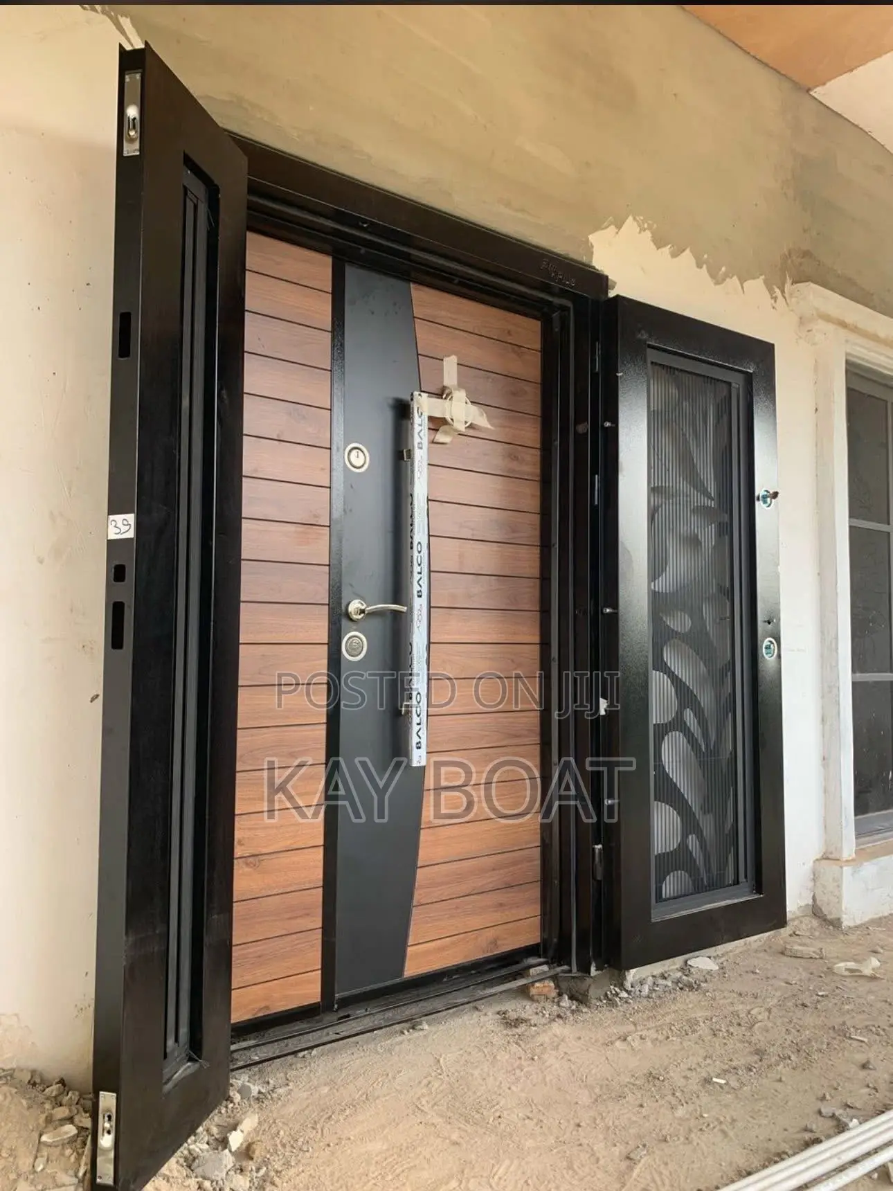 Door in Door Nicely Installed One and a Half