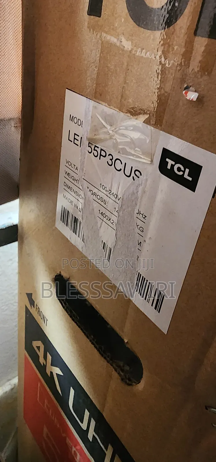 TCL Curved 55-Inch Uhd Smart Tv