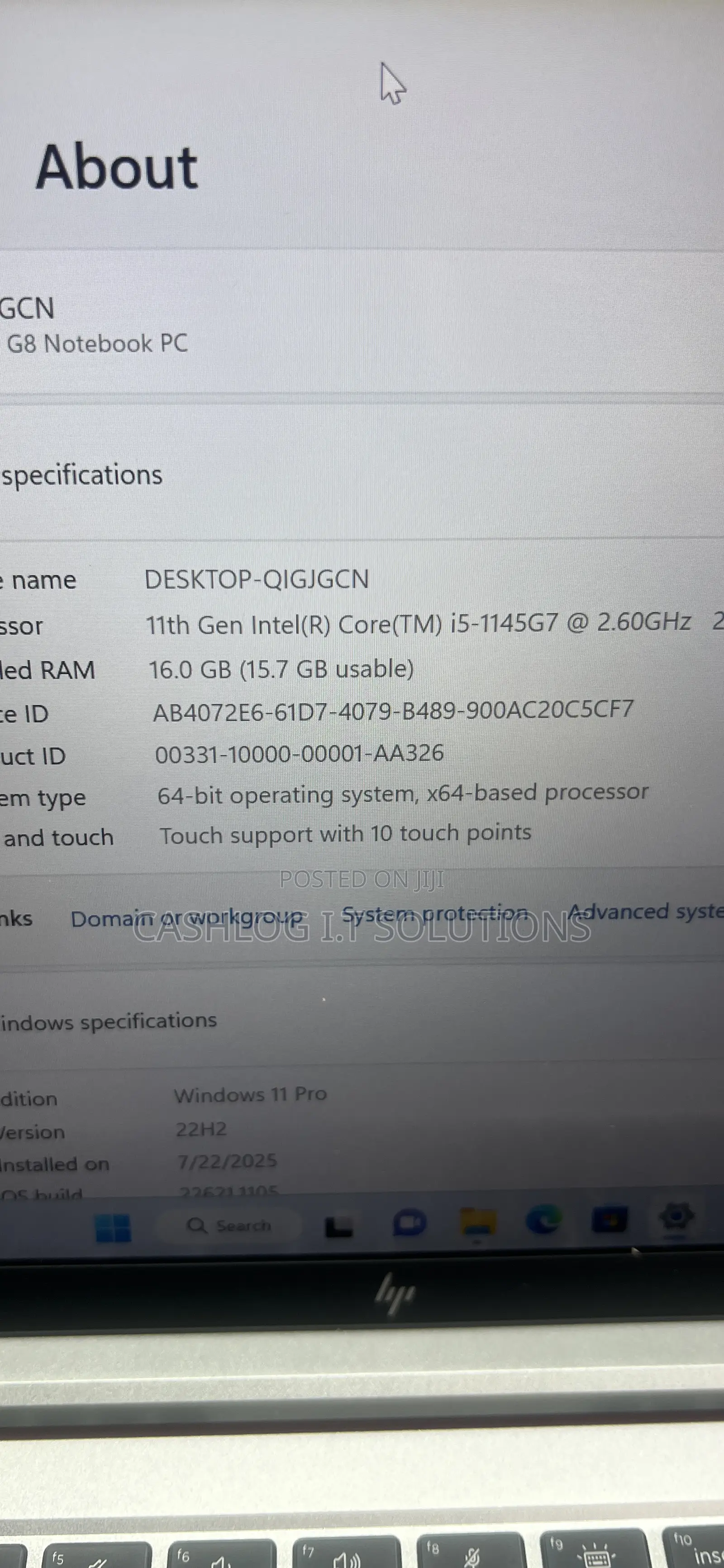 Laptop HP EliteBook 840 G8 16GB Intel Core i5 SSD 512GB