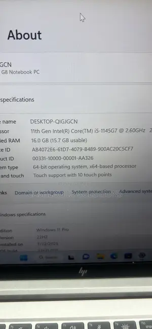 Laptop HP EliteBook 840 G8 16GB Intel Core i5 SSD 512GB