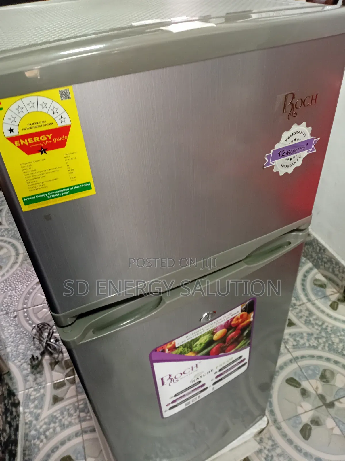 Gigantic Roch Model 138 Fridge Freezer Roch 117 Litres