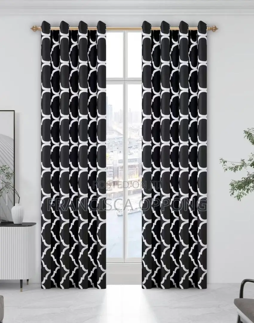 Top Notch 2 Pieces Curtains (Available in Different Colors)
