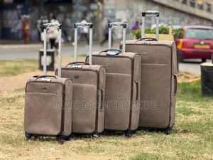 Marrent Genuine Leather 4in1 Trolling Travelling Luggage
