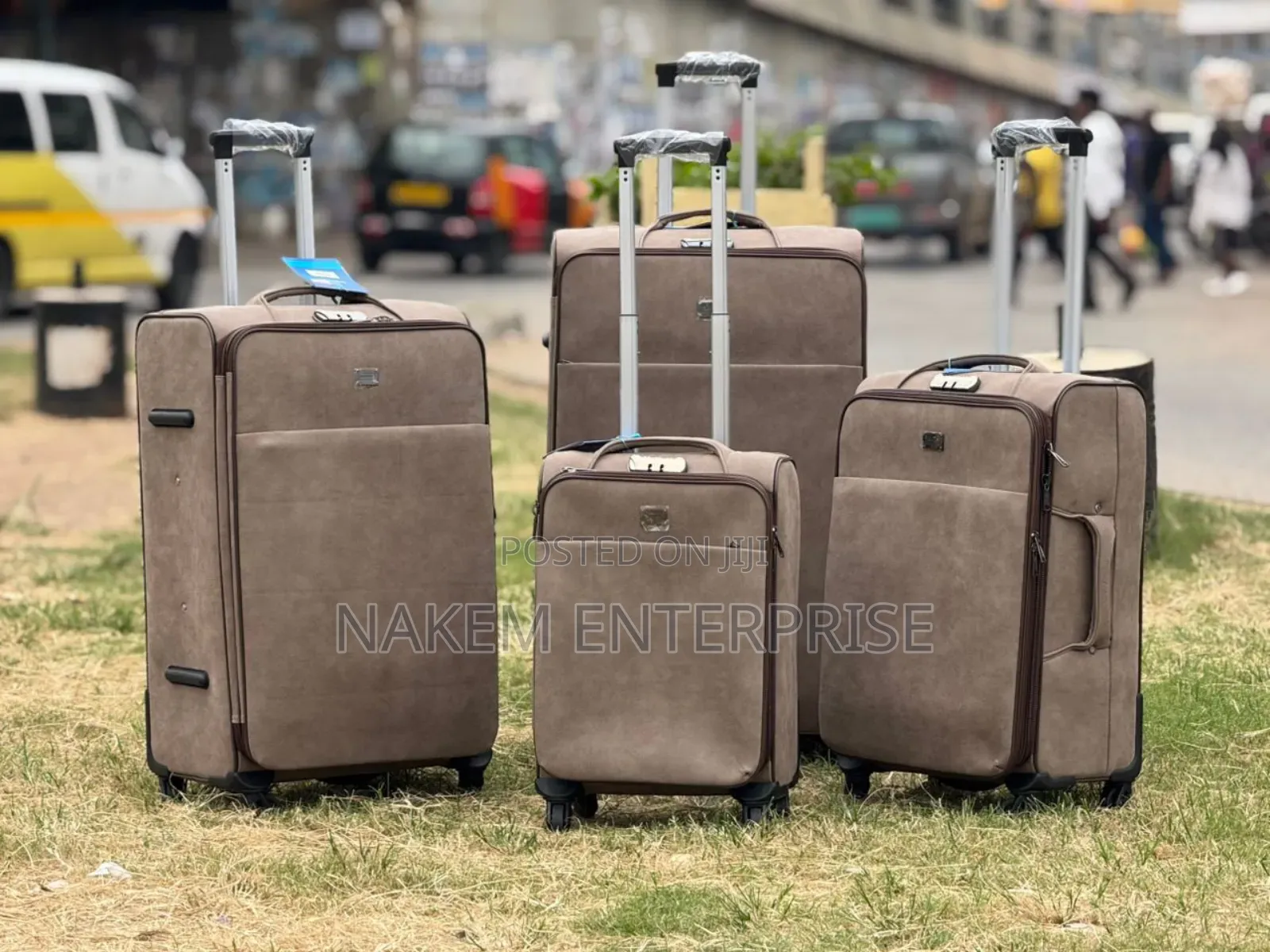 Marrent Genuine Leather 4in1 Trolling Travelling Luggage