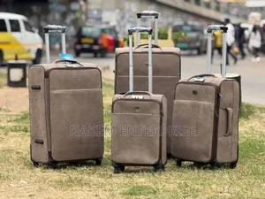 Marrent Genuine Leather 4in1 Trolling Travelling Luggage