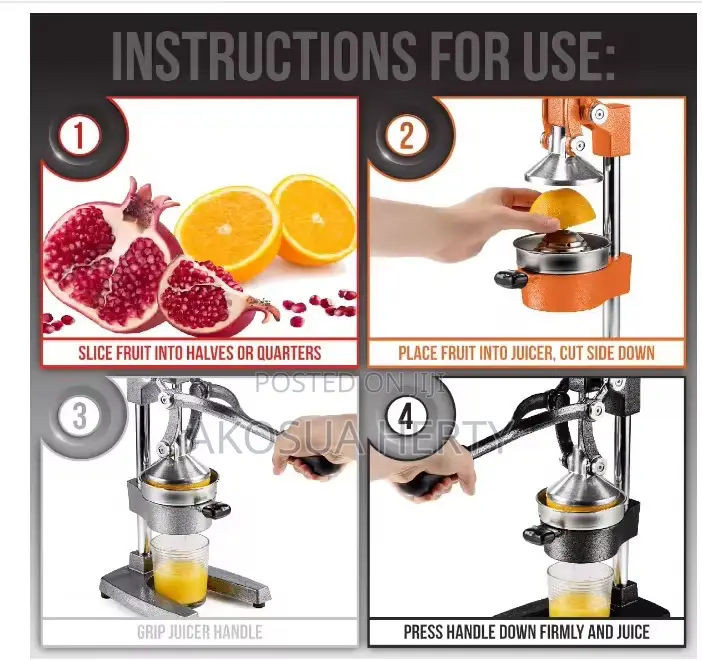 Manual Juice Extractor