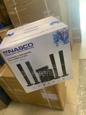 Nasco Nas-Ht5.1-N6710 95watts Tall Poles Home Theater System