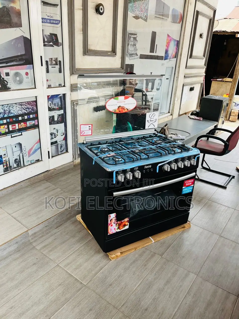 Superb Ferre 60x90 5 Gas Burner Cooker Highly Recommended
