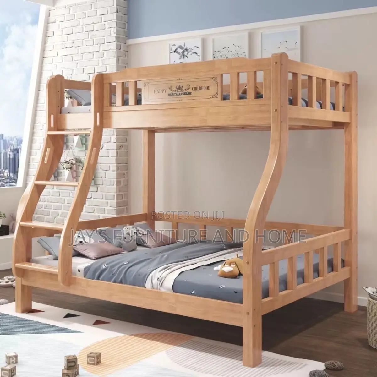 Wooden Bunk Bed