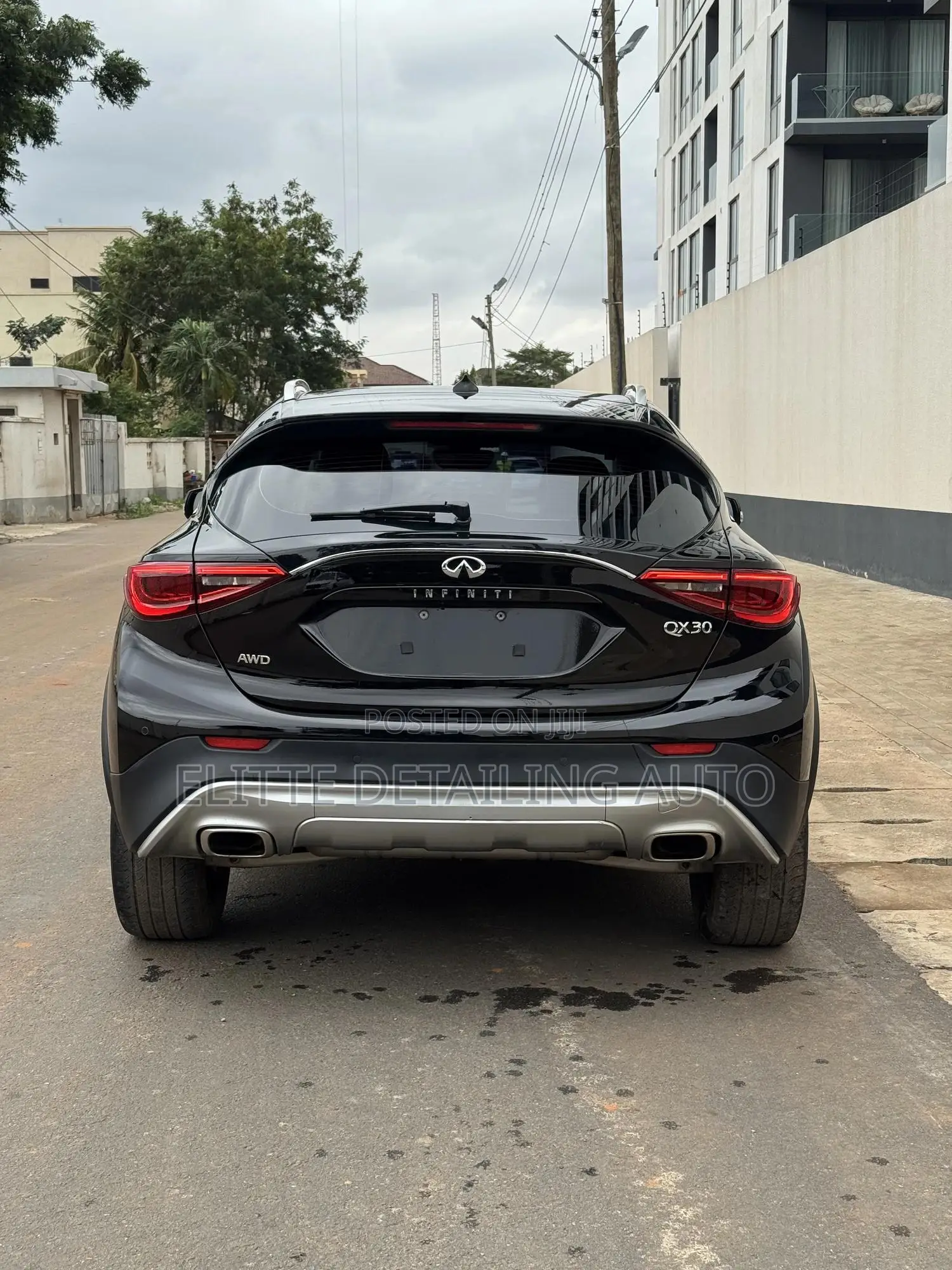 Infiniti QX30 2018 Black