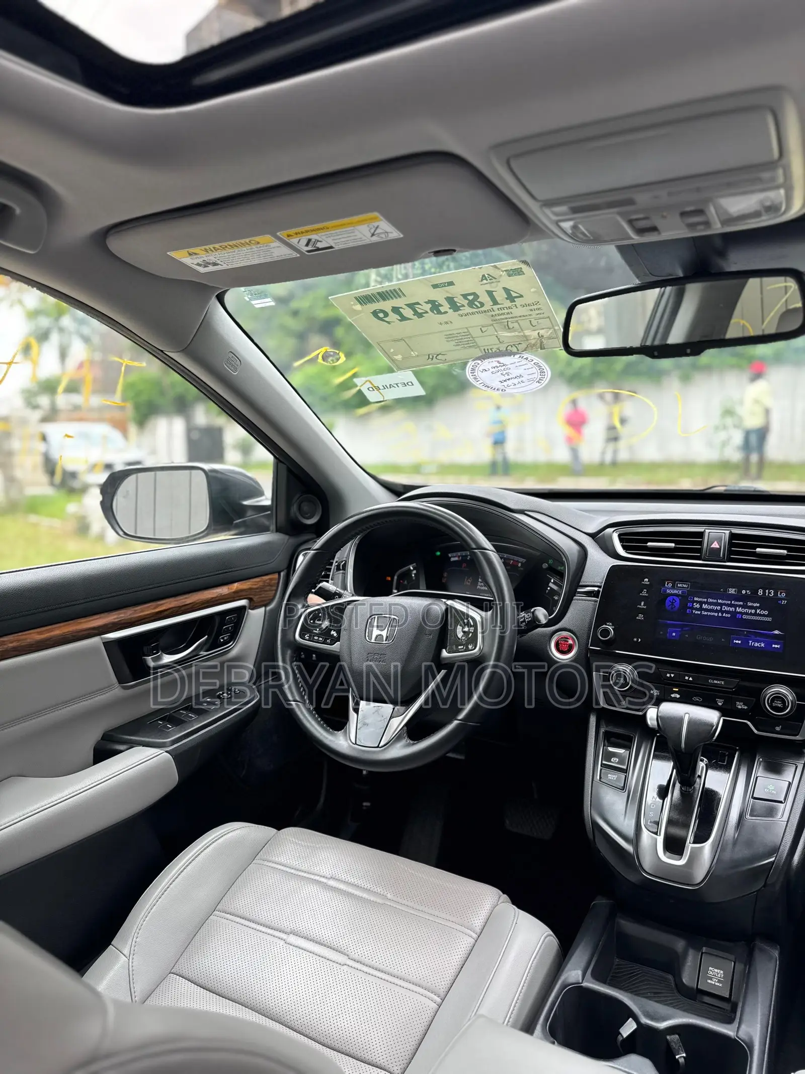 Honda CR-V EX-L AWD 2018 Gray