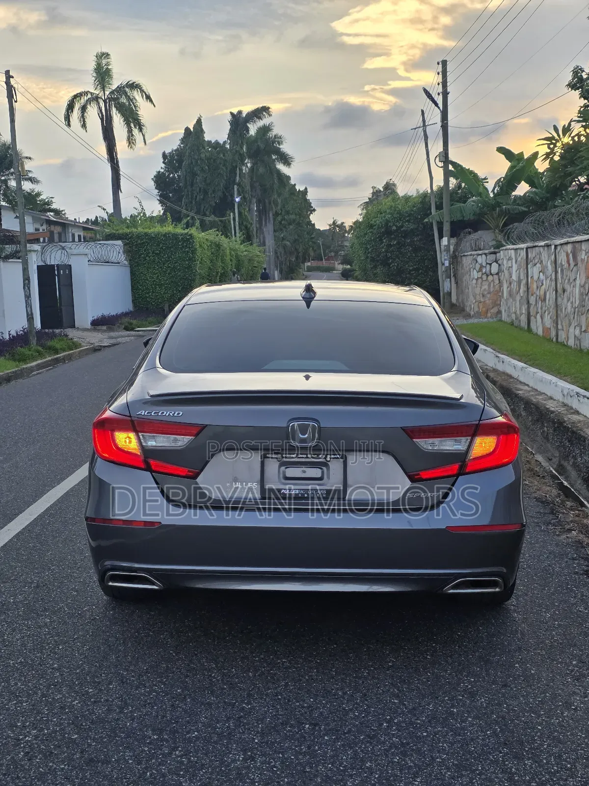 Honda Accord Sport 2018 Gray