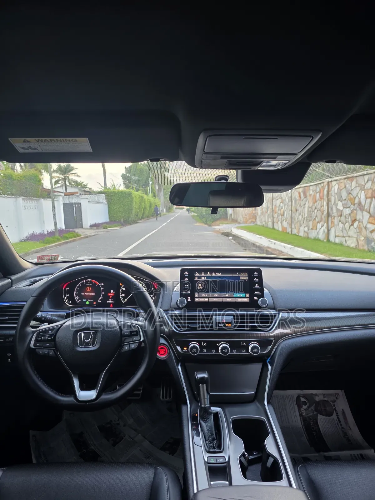 Honda Accord Sport 2018 Gray