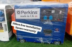 Smooth Start Solid Output Perkins 10kva Diesel 13000watts