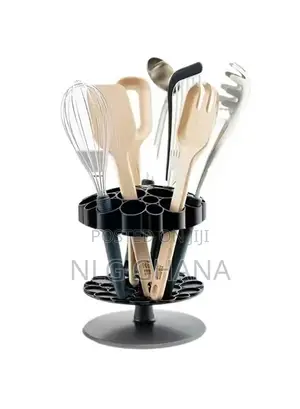 Rotating Cutlery Organizer Kitchen Utensil Holder. Tvx26016