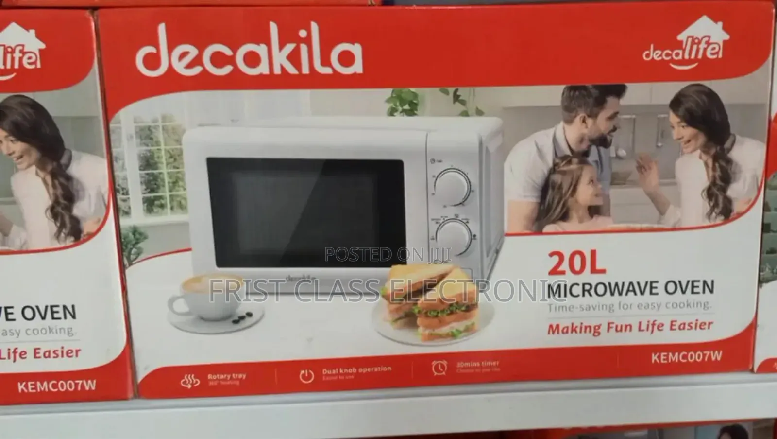Decakila Magic Microwave Oven 20l