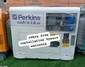 Step Into a Bright Living Perkins 10kva Diesel 13000watts