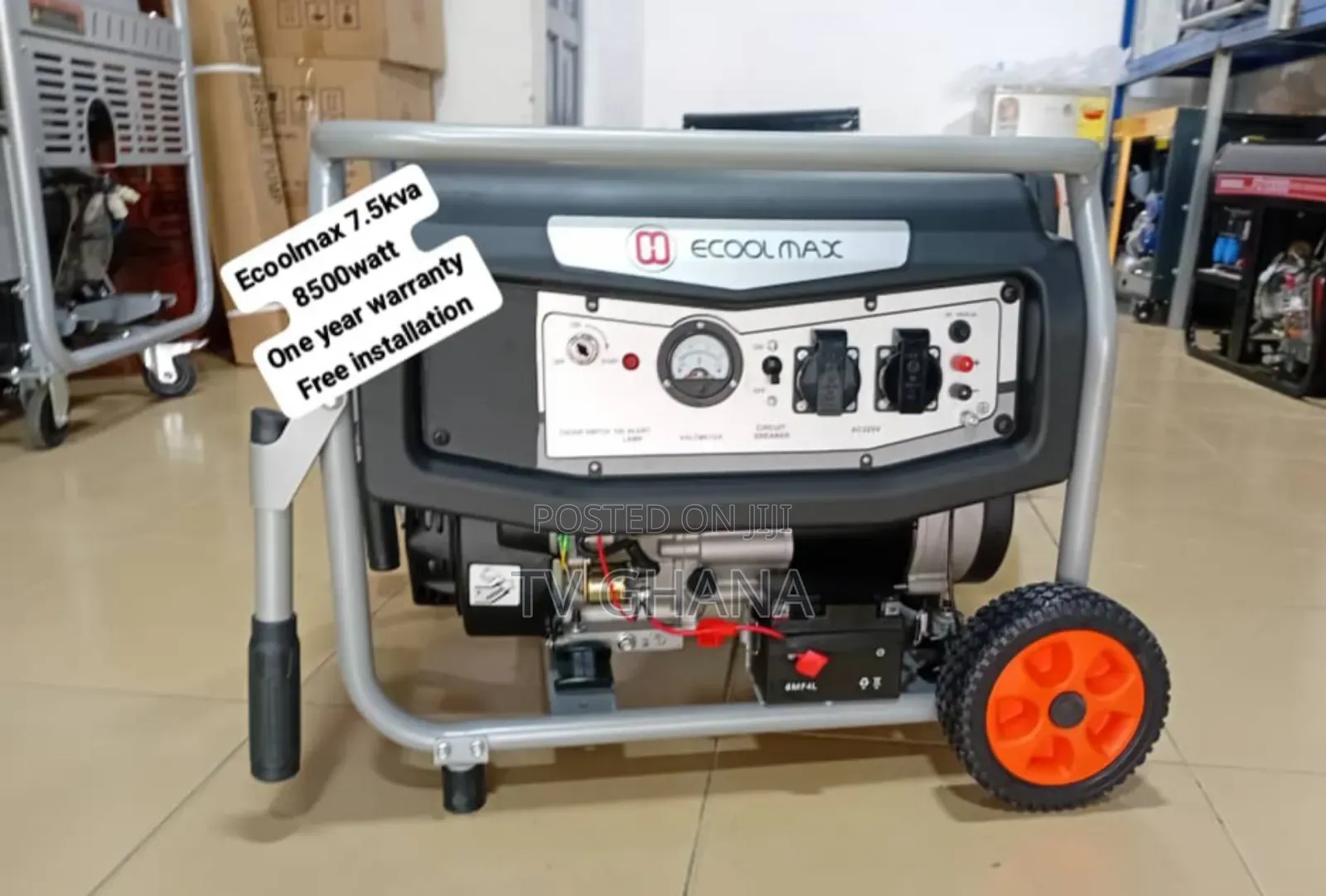 Next Level Backup Ecoolmax Generator 7.5 Petrol Genset