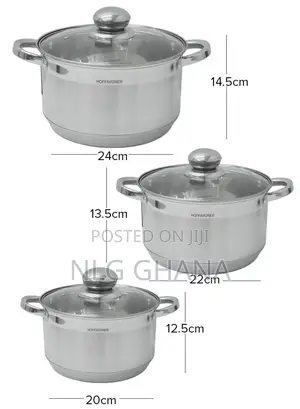 6 PCS 7.9/8.6/9.4inch Non-Heating Handles Stainless. Ghx2275