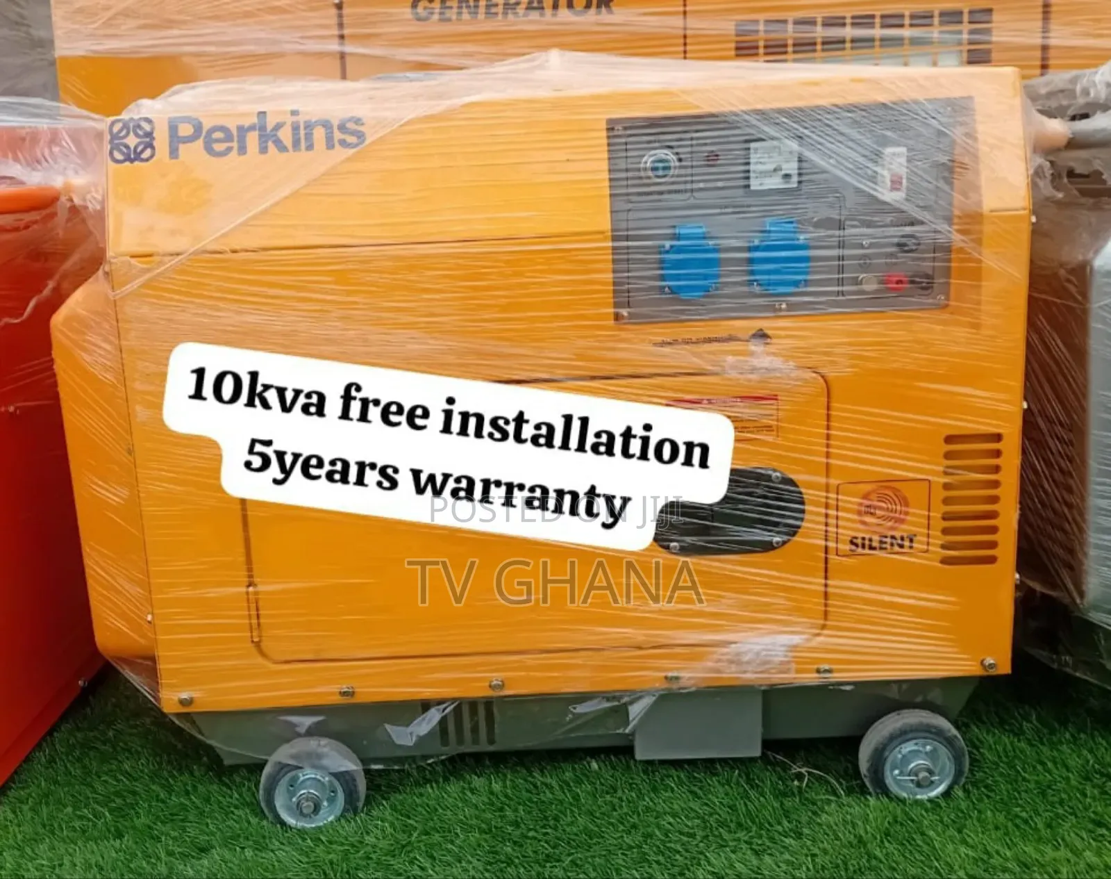 The Silent Giant Perkins 10kva 13000watts Diesel Generator