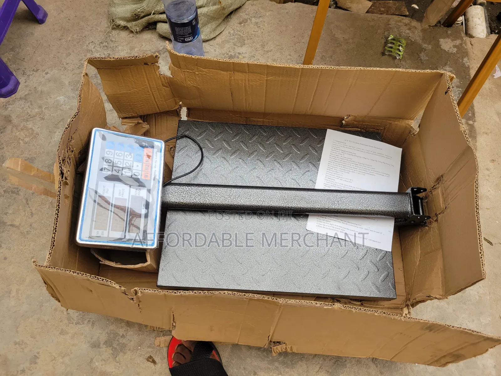 Powerful Platform Scale/500kg Weighing Capacity