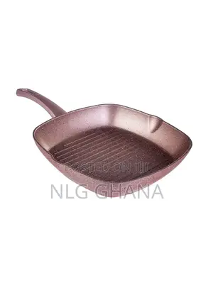 2 PCS Biogranit Frying Pan Grill Pan - Rosegold. Kar1591