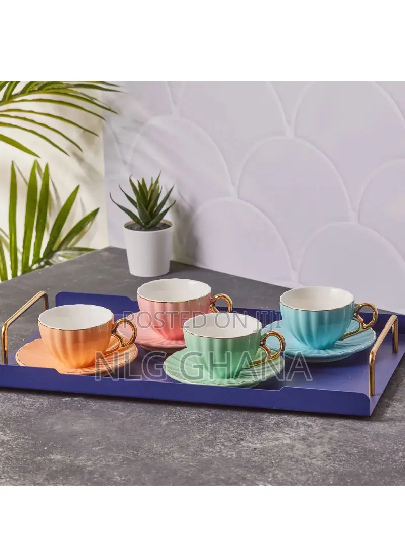 90ml Golf 4 Coffee Cups Set.
