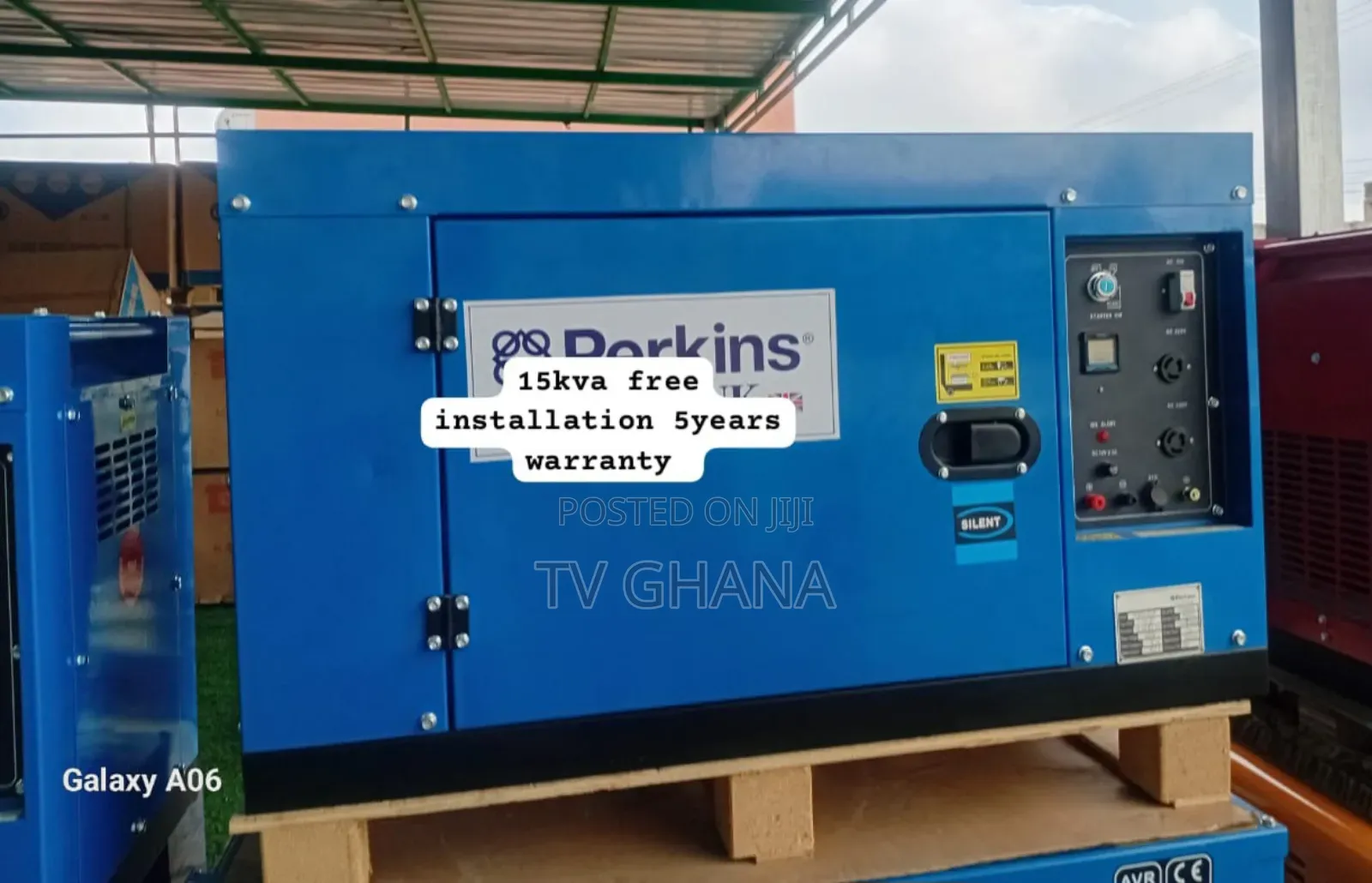 Copper Coil King Perkins 15kva Diesel Generator 15kva
