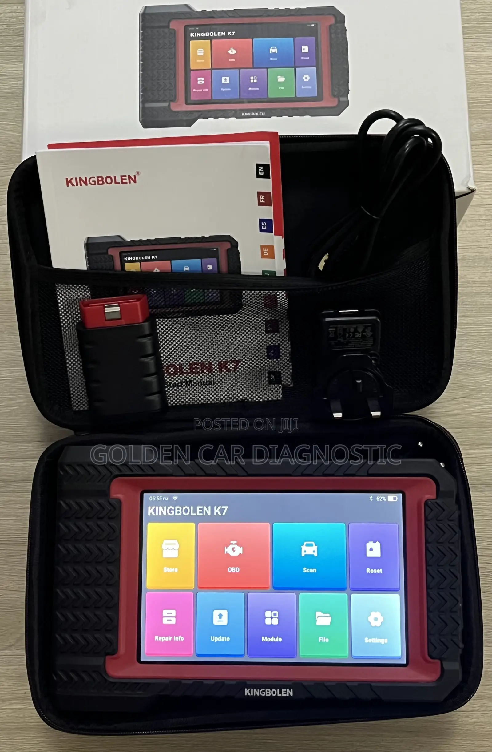 Kingbolen Bluetooth Obd2 Car Diagnostic Scanner