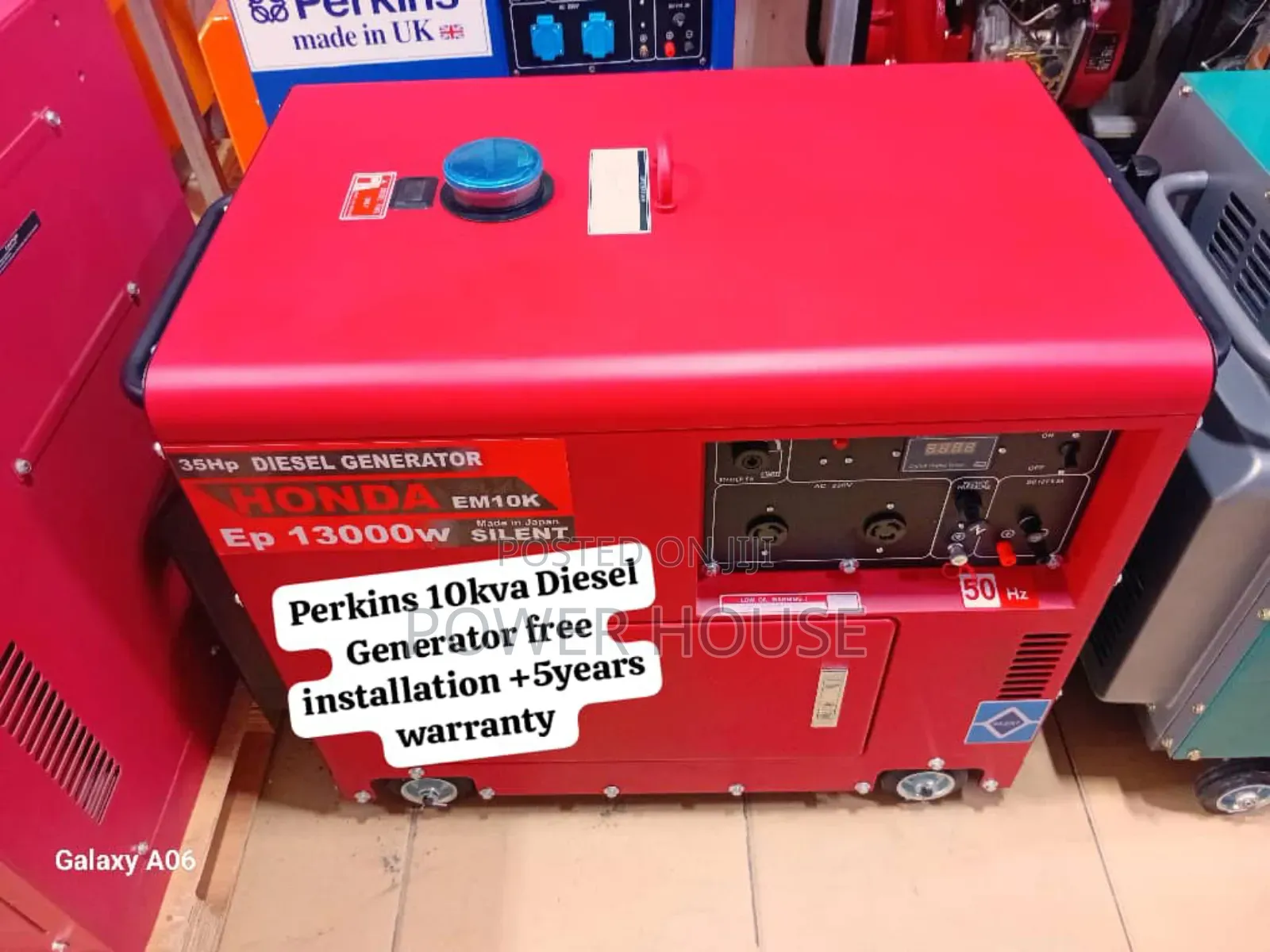 Powerkit Honda Diesel Generator 10kva Silent