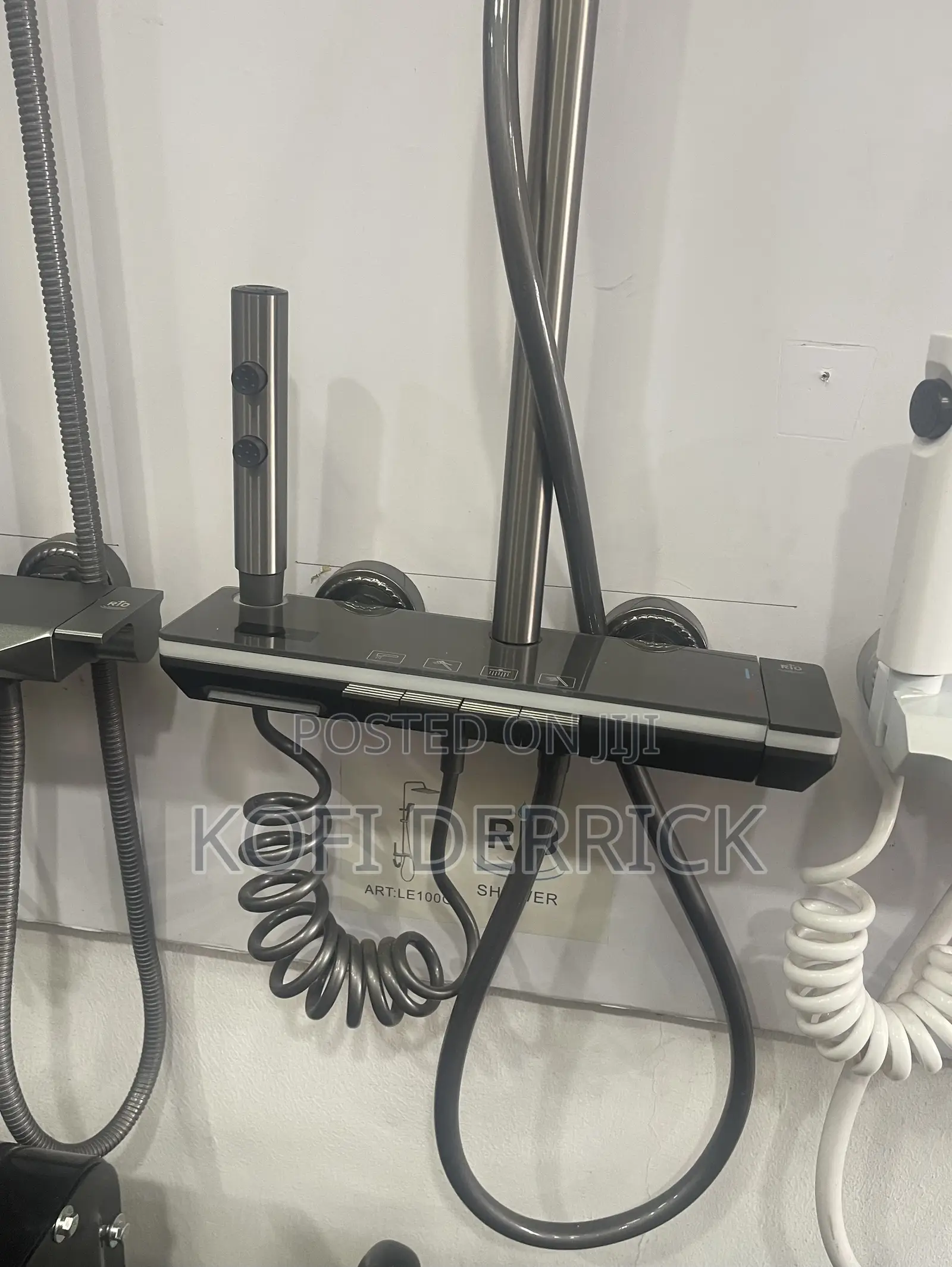 Digital Display Piano Shower Mixer