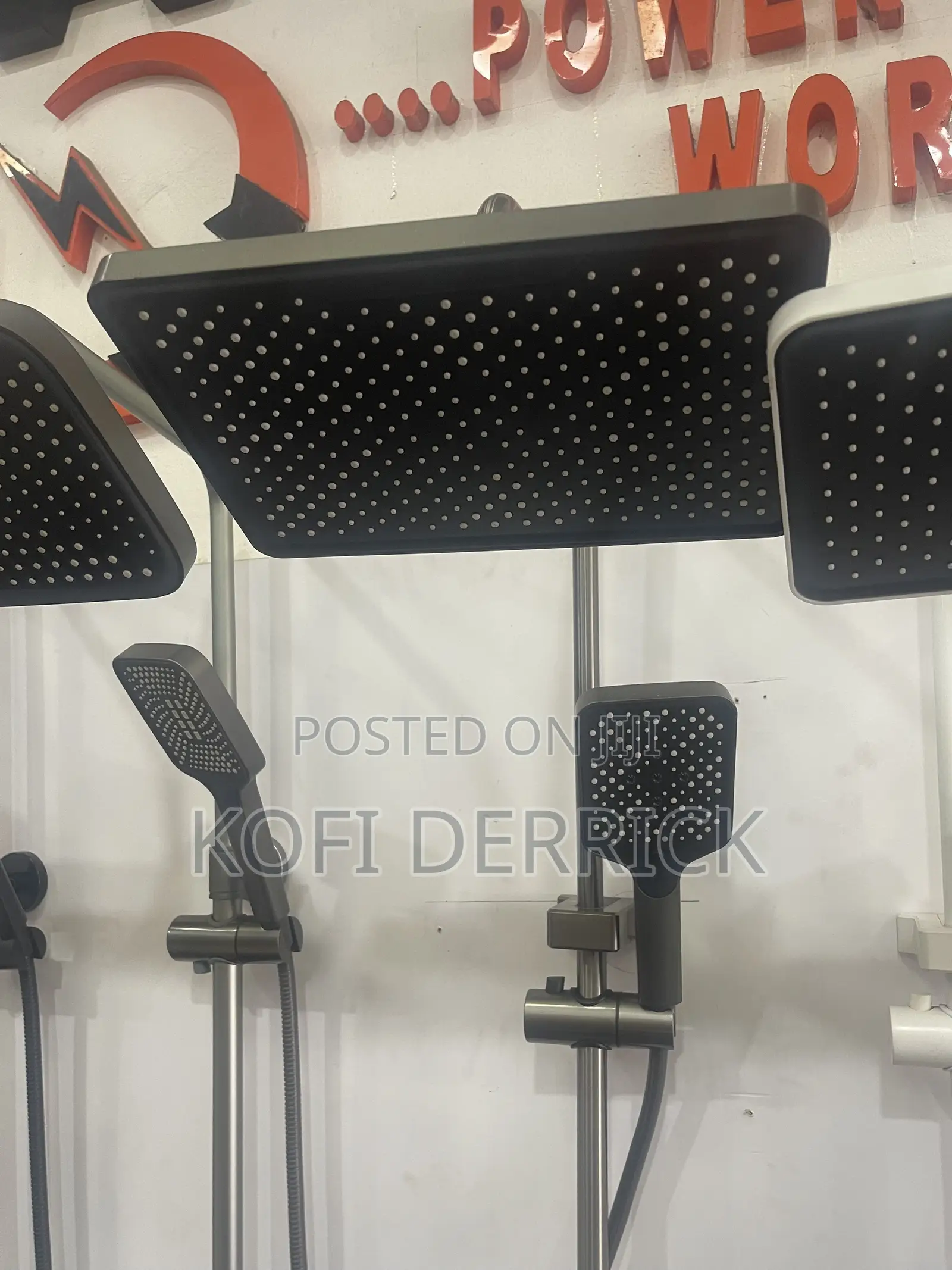 Digital Display Piano Shower Mixer