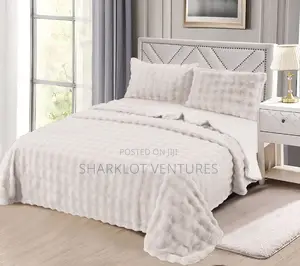 Rabbit Hair (3 Pcs) Set Blankets