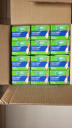 1200pcs of Curad Flex Fabric Adhesive Plaster