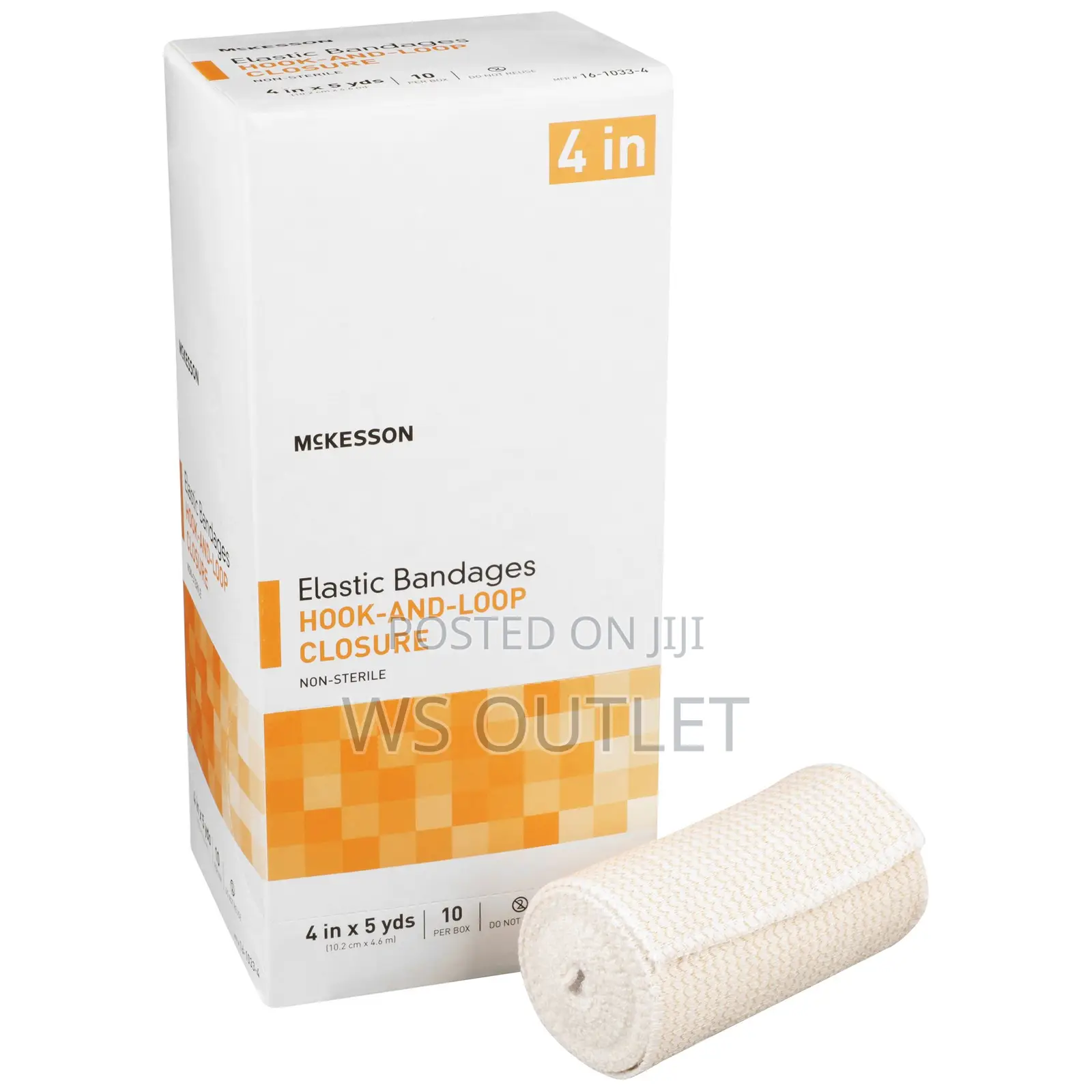 10pcs McKesson Elastic Bandages Hook-and Loop Closure
