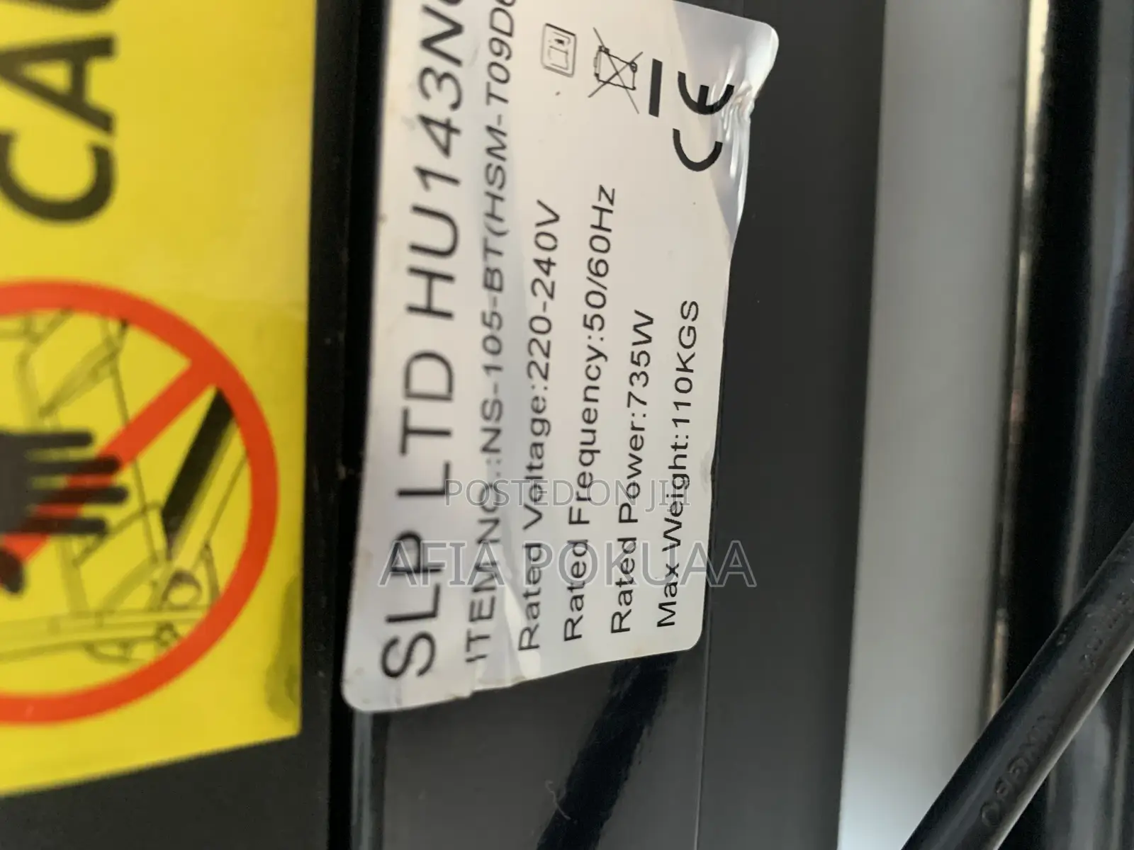 Treadmill Machine 110kg