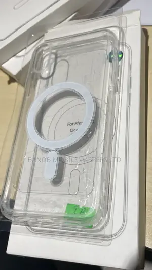 iPhone and Samsung Clear Case Magnetic