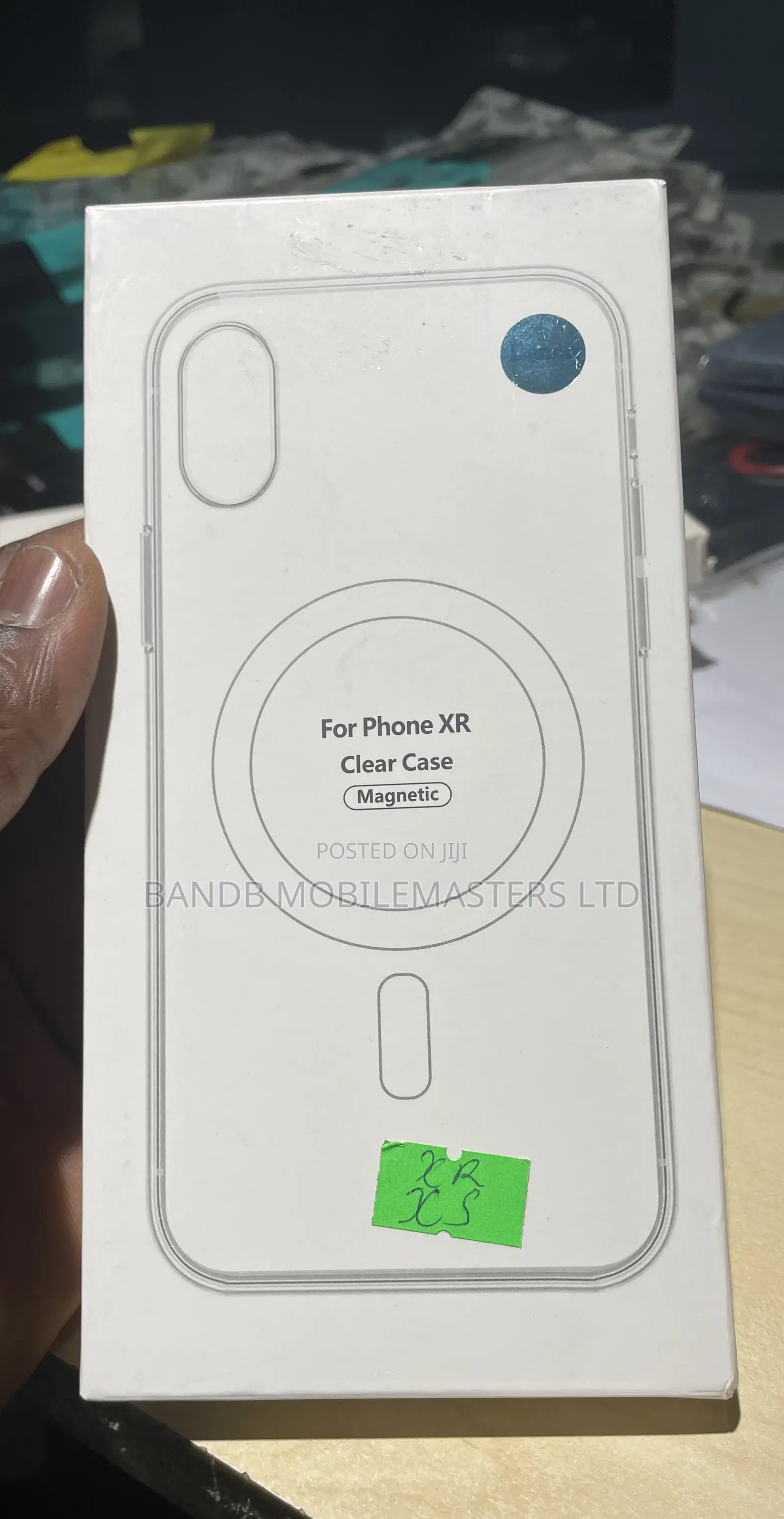 iPhone and Samsung Clear Case Magnetic