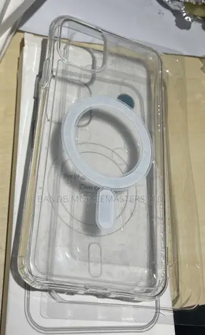 iPhone and Samsung Clear Case Magnetic