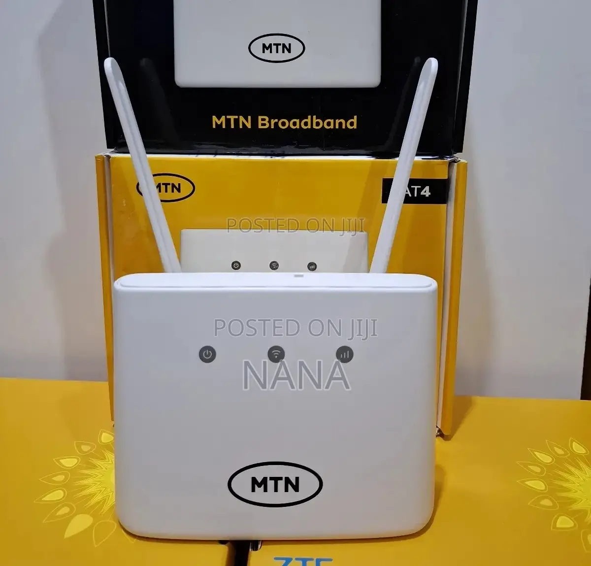 Zte, All Networks Router. + Powerbank. (Supports, Turbonet)