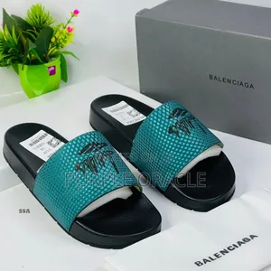Balenciaga Slides With Packaging