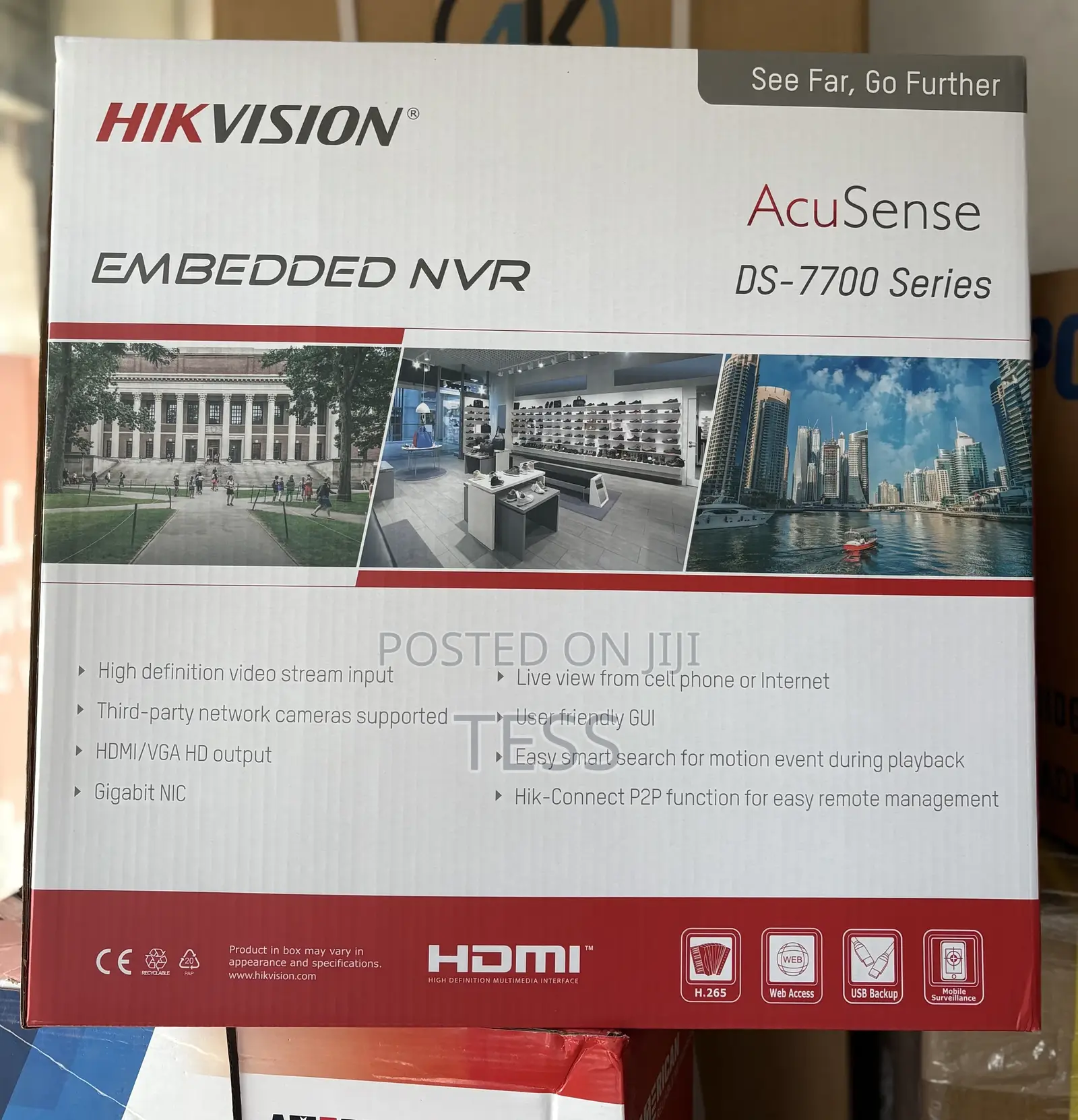 Hikvision 32ch Poe Acusense 4hdd Slot NVR 7732nxi-/16pd