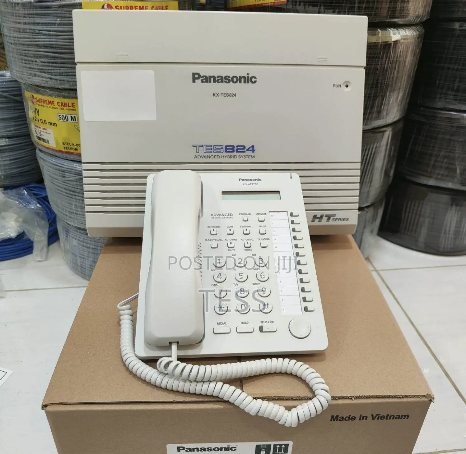 Panasonic Pabx 8ext Tes824 3line and 8 Extensions+Console
