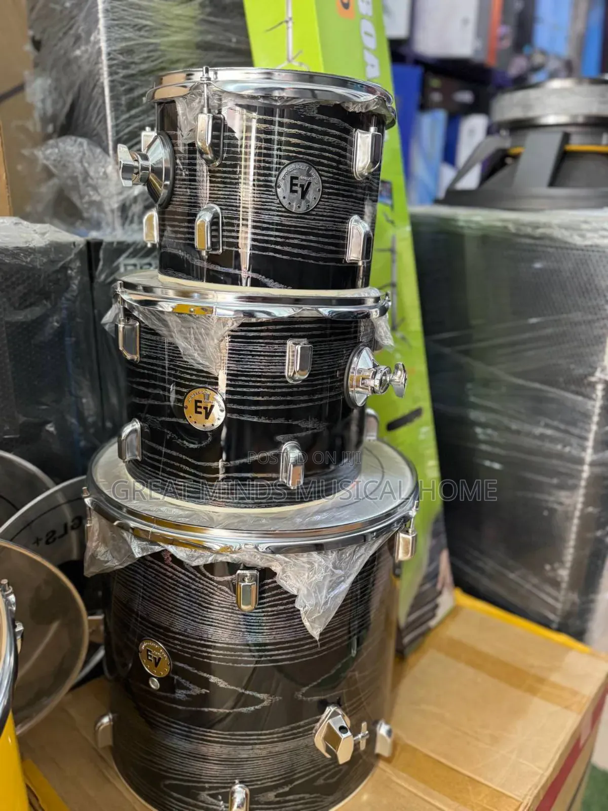 Ev 5 Piece Drum Set