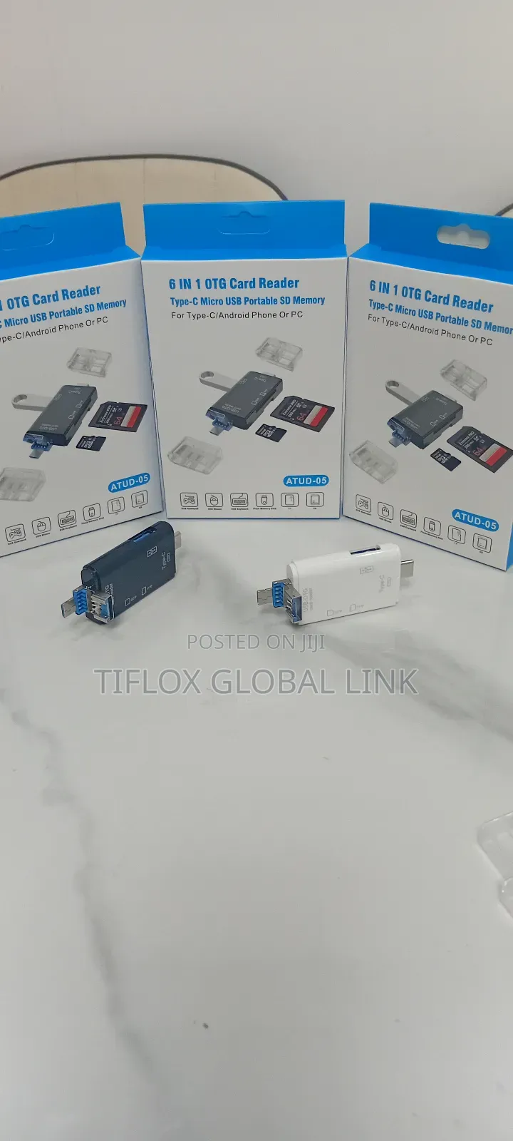 6in1 Otg Card Reader