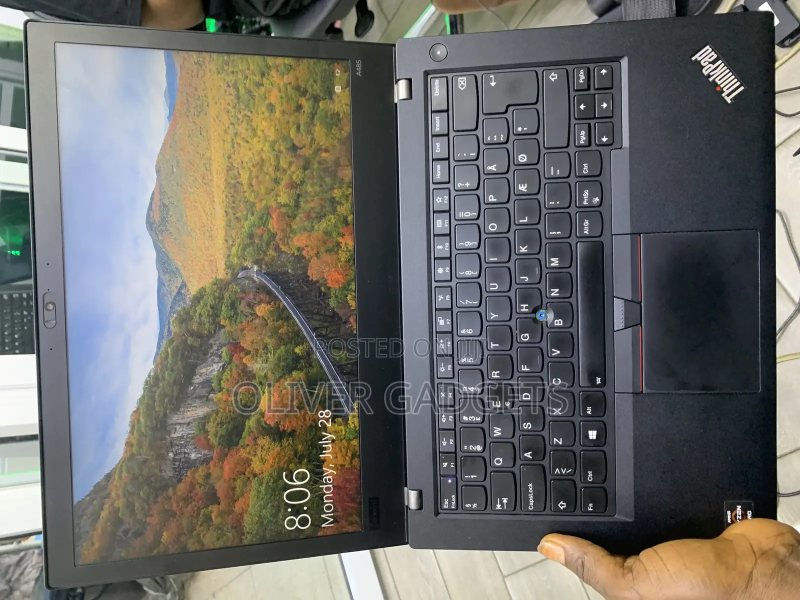 Laptop Lenovo ThinkPad A485 8GB AMD Ryzen 5 SSD 256GB